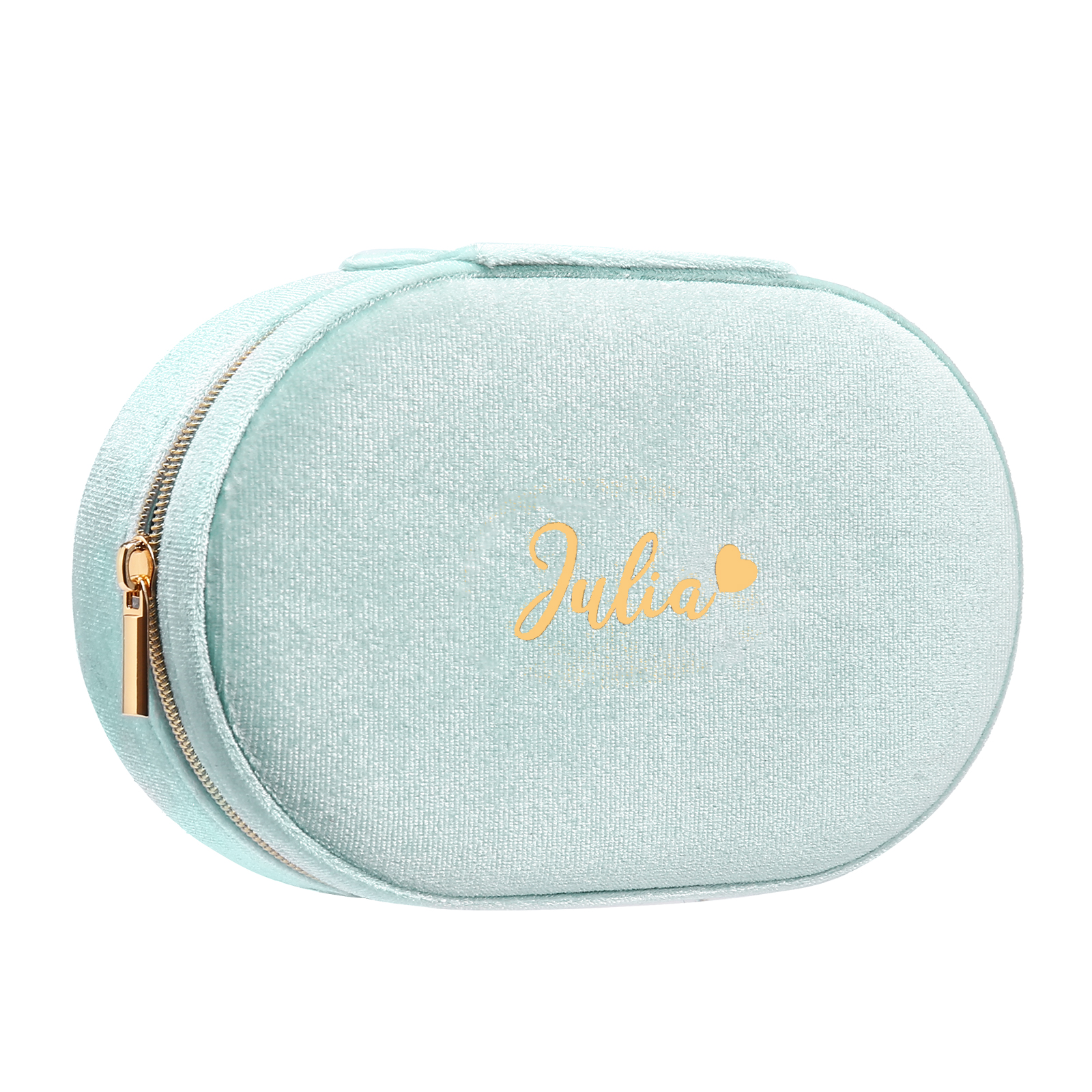 Personalisierbarer Name Velvet Schmuckaufbewahrung Schmuckzubehör Aufbewahrungsbox für Schmuck