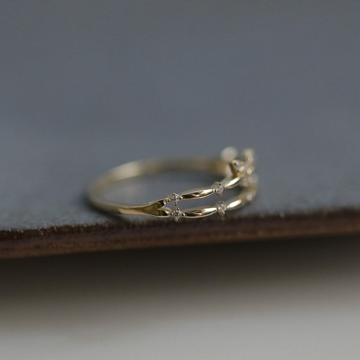 925 Sterling Silber Schmetterling Offener Ring- An Meine Tochter- Geschenk mit Nachrichtenkarte