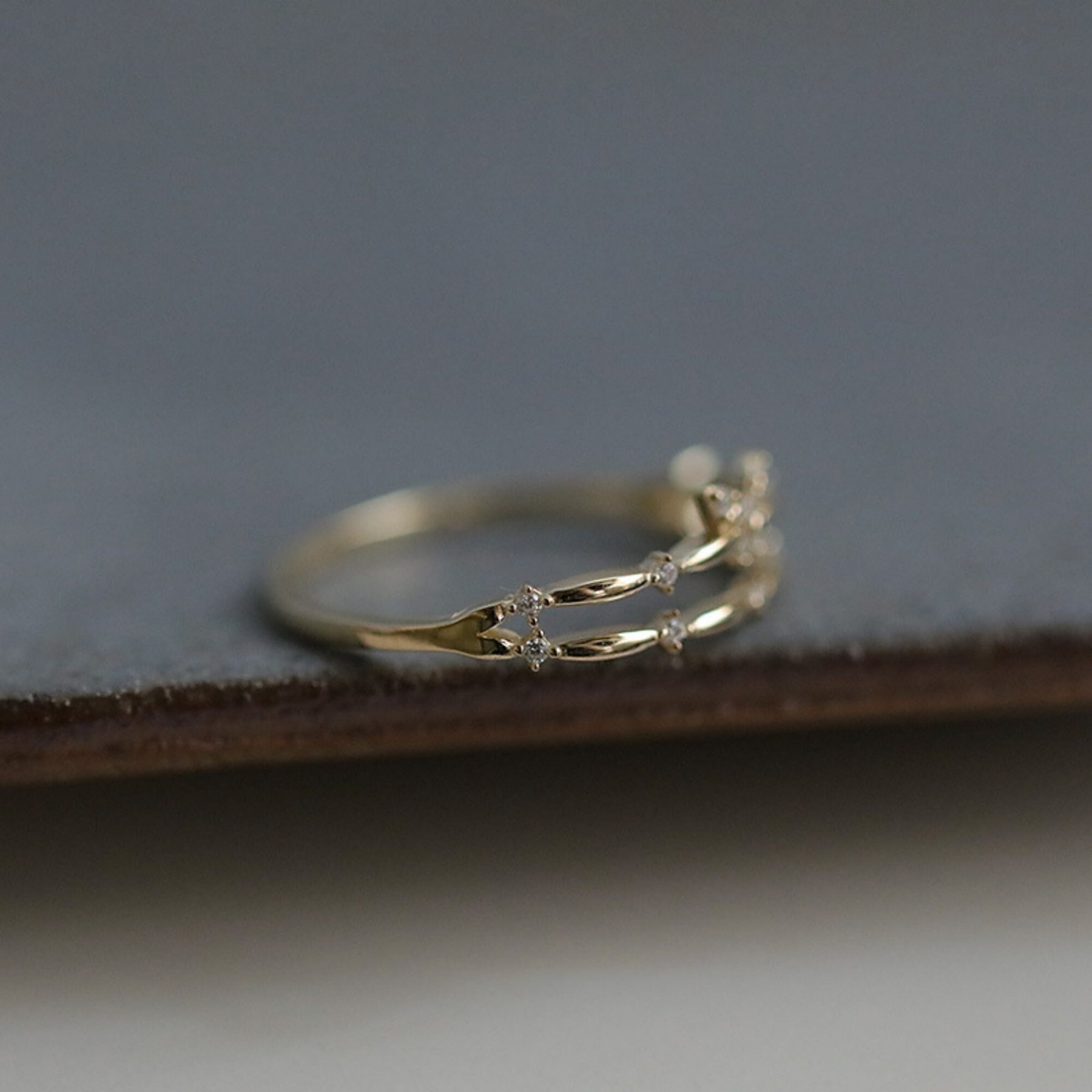 925 Sterling Silber Schmetterling Offener Ring- An Meine Tochter- Geschenk mit Nachrichtenkarte