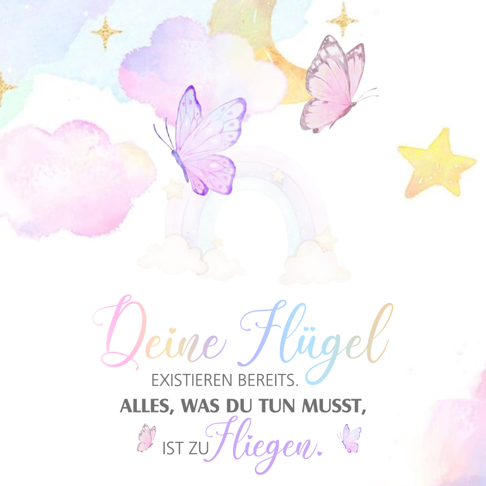 Personalisierte 2 Buchstaben Schmetterling Armbänder Set mit 2 Ketten Gummiband - Schulanfang Geschenk mit Karte