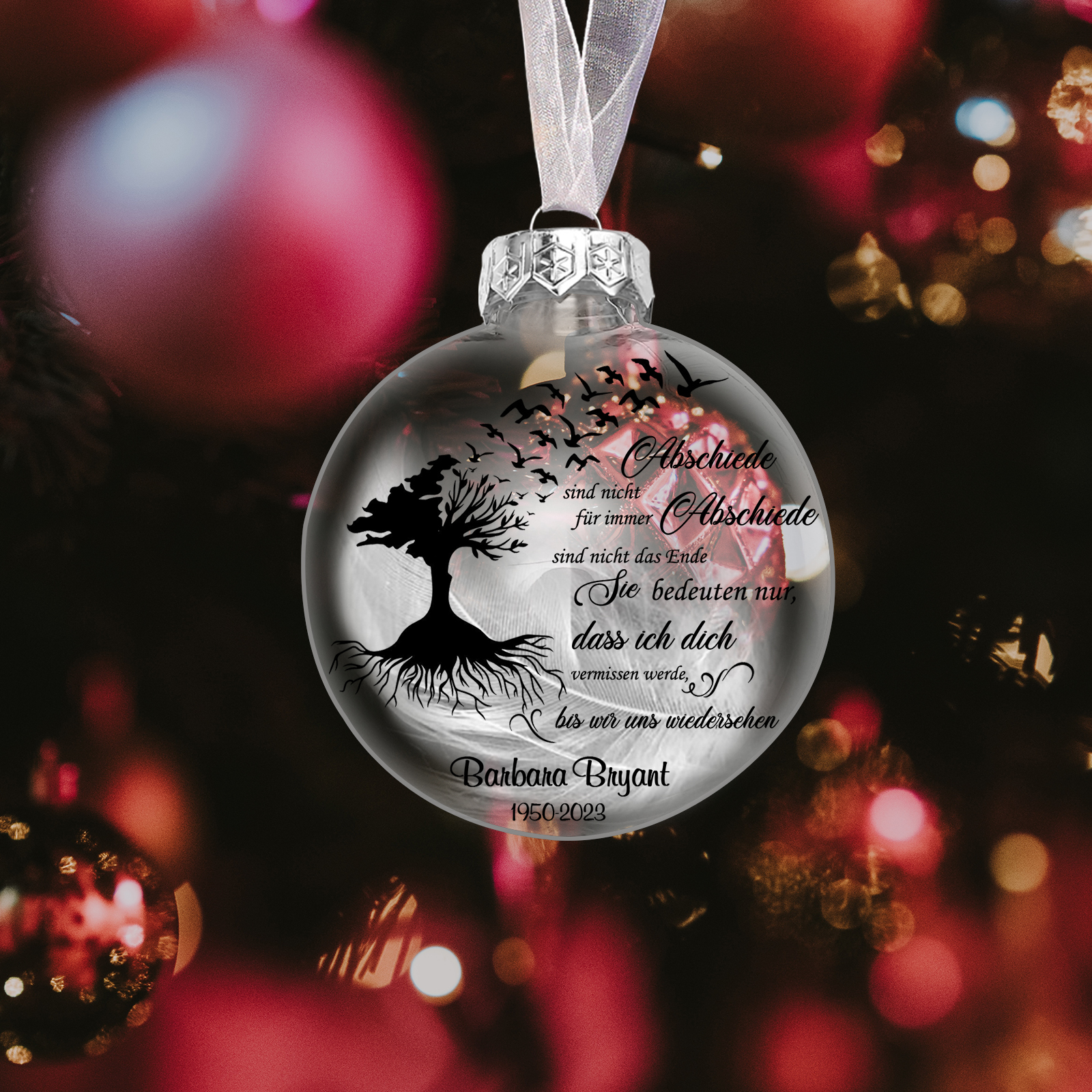 Weihnachtsschmuck Set – Halskette & Ohrringe Mit Festtags-Design, Für Partys & Als Geschenk, 35+5 Cm Länge