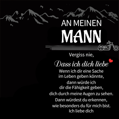 Personalisierbar 2 Buchstaben & Datum-Hand in Hand Herz Paar Metall-Schlüsselanhänger-An meinen Mann-Geschenk mit Nachrichtenkarte