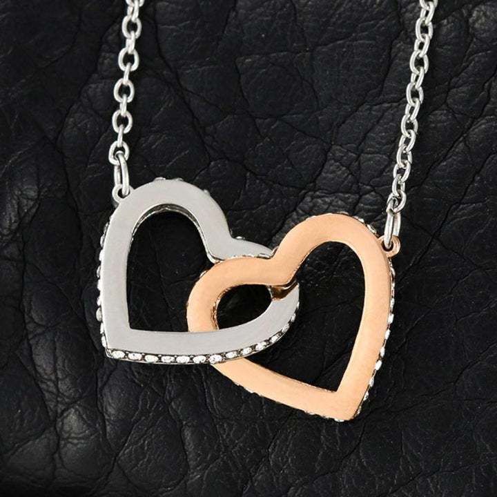 925 Sterling Silber Herz Halskette-Liebe Tochter Alles gute zum Schulabschluss-Geschenk mit Nachrichtenkarte