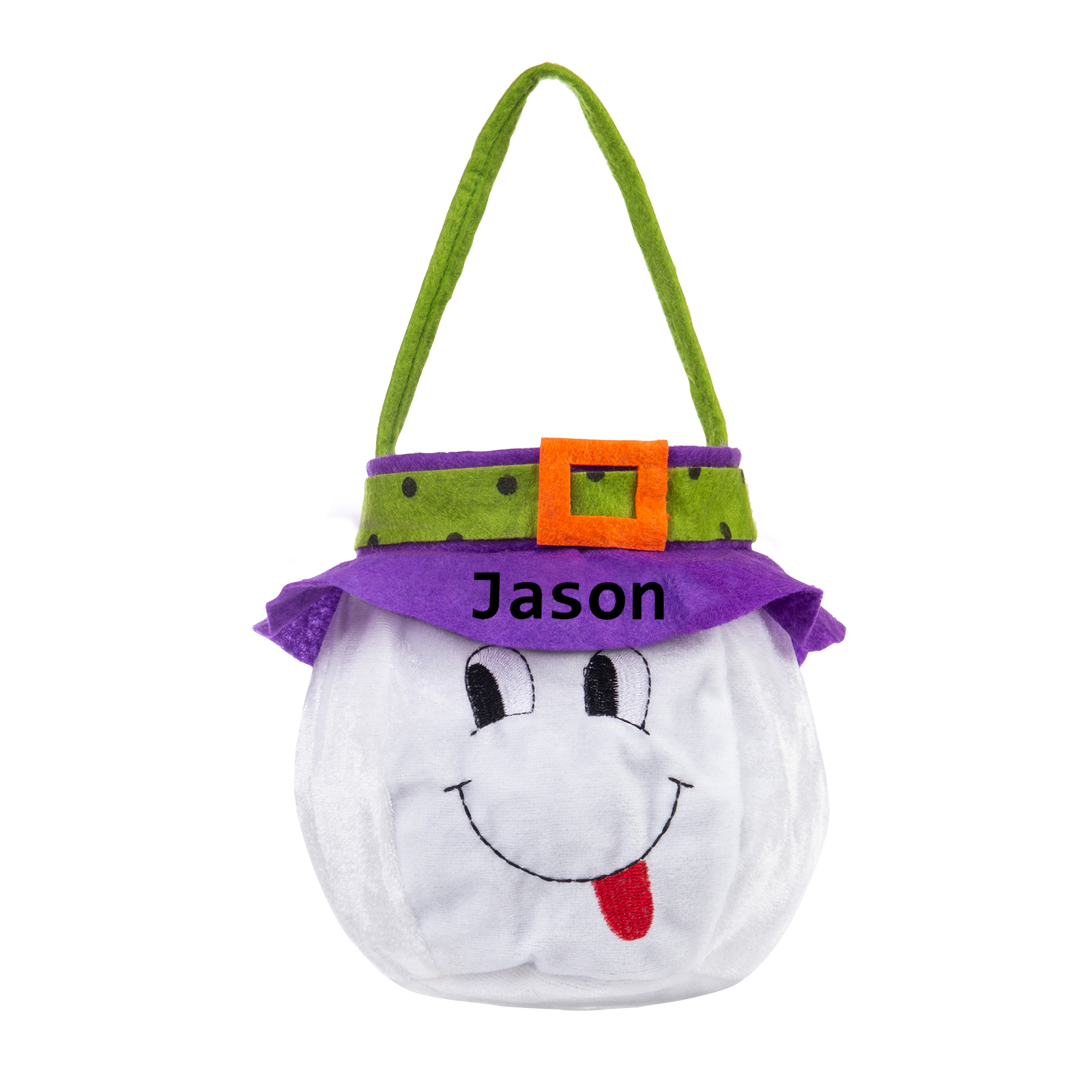 Personalisierter Name Halloween Tasche Süßes Oder Saures Süßigkeiten Tasche 