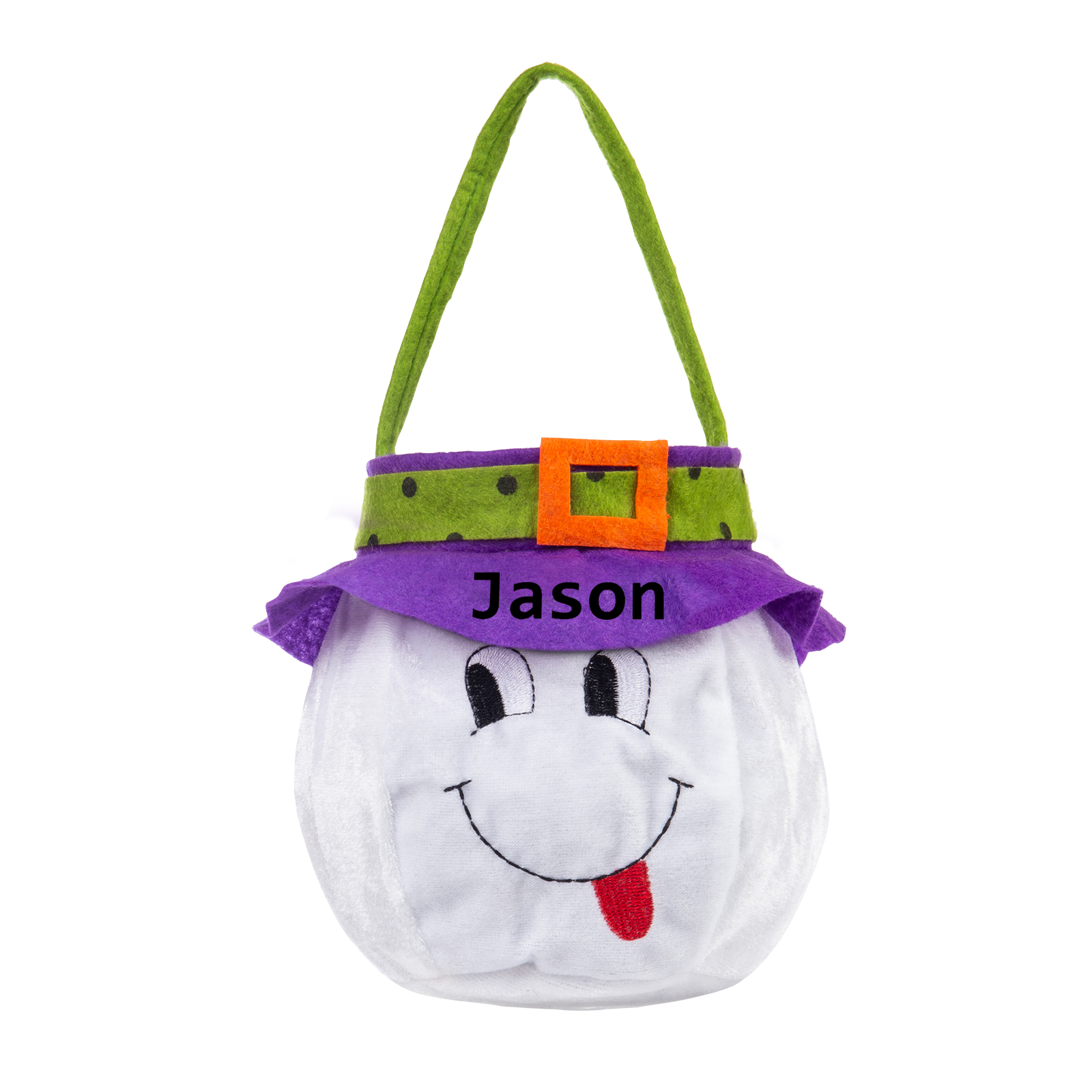 Personalisierter Name Halloween Tasche Süßes Oder Saures Süßigkeiten Tasche 