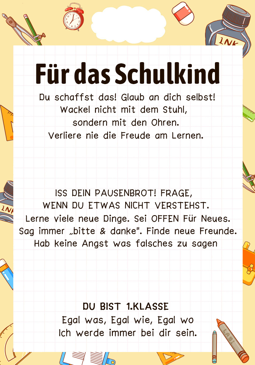 Personalisierte 2 Namen Löwenzahn Armbänder Set mit 2 Ketten Gummiband -Für das Schulkind- Schulanfang Geschenk