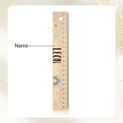 Schulanfang Geschenkset -Personalisierter Name & Datum Emaille Tasse & 20 cm Lineal & Dino Armbänder Set - Geschenk für Schulkind mit Geschenk Box