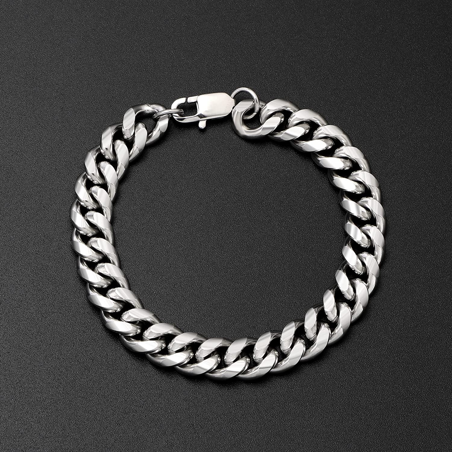Herren Armband- An Meinen Papa Vergiss niemals, dass ich dich liebe-Geschenk mit Nachrichtenkarte