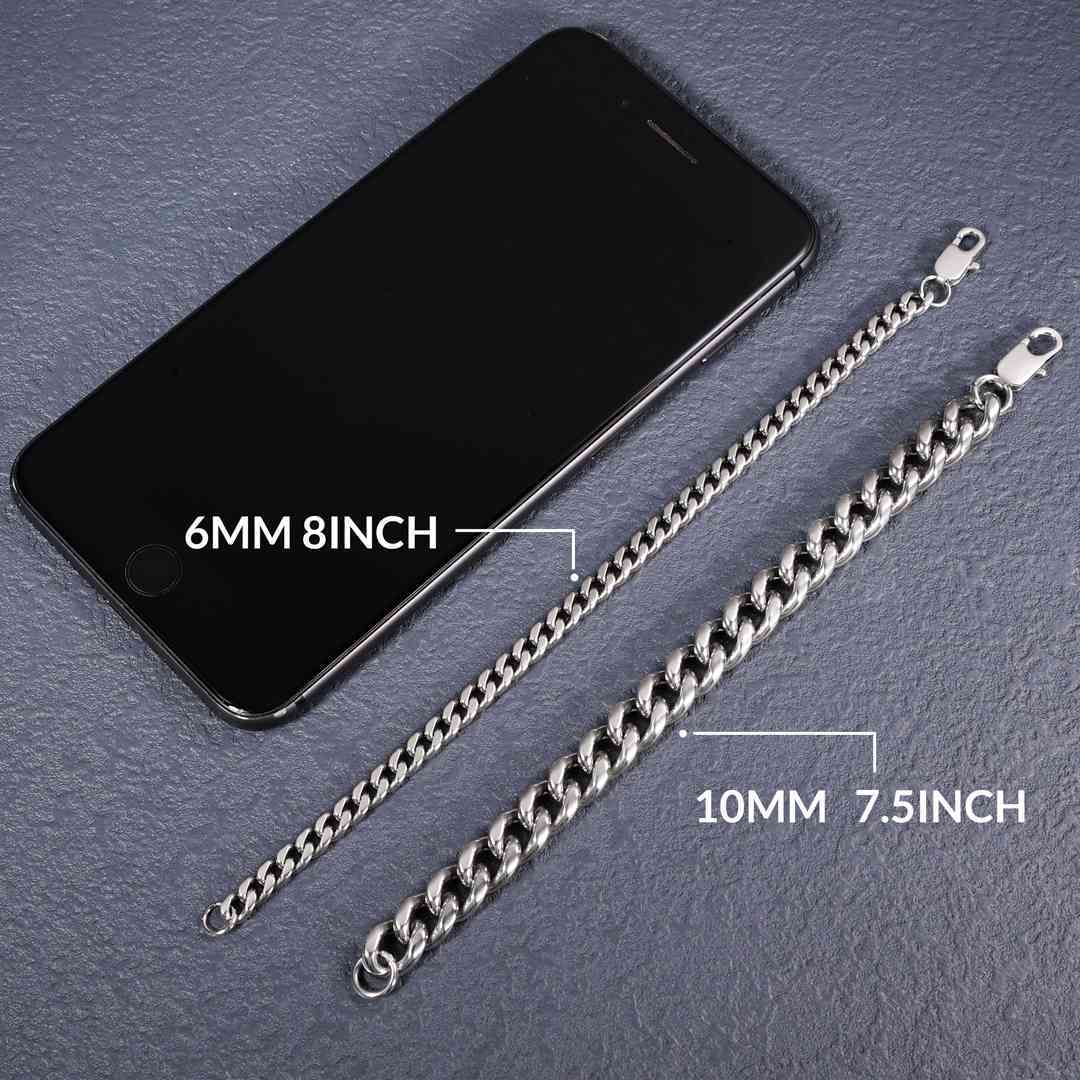 Herren Edelstahl Armband- An Meinen Sohn-Geschenk mit Nachrichtenkarte