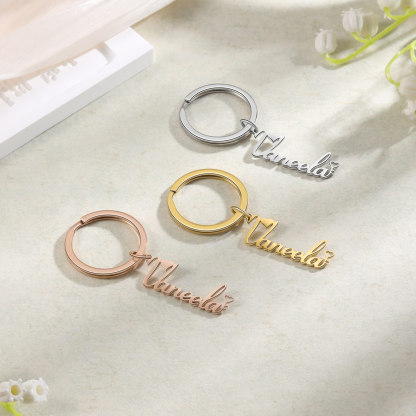 Personalisierte Name Schlüsselanhänger