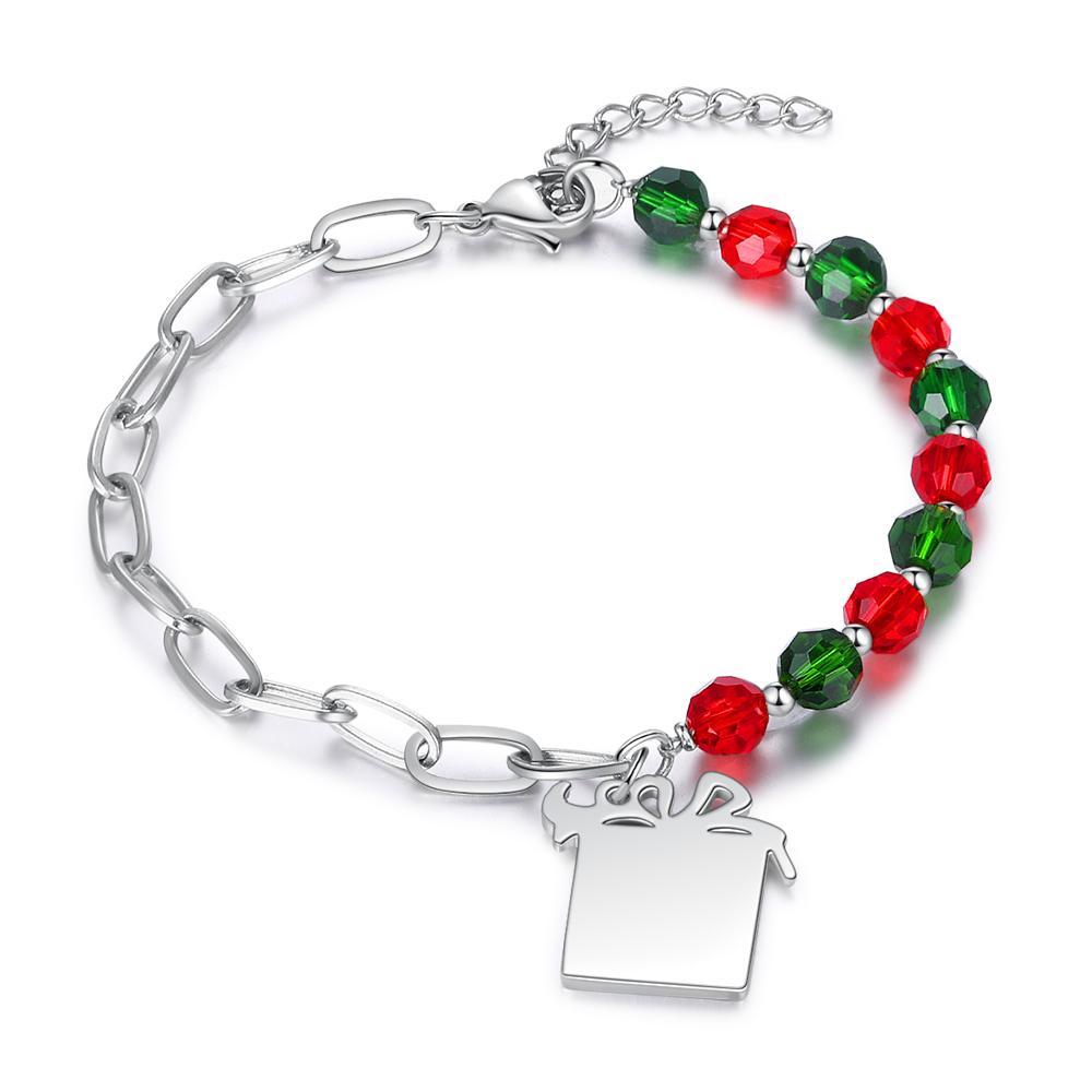 Verstellbarer Armband mit 1 Namensgravur