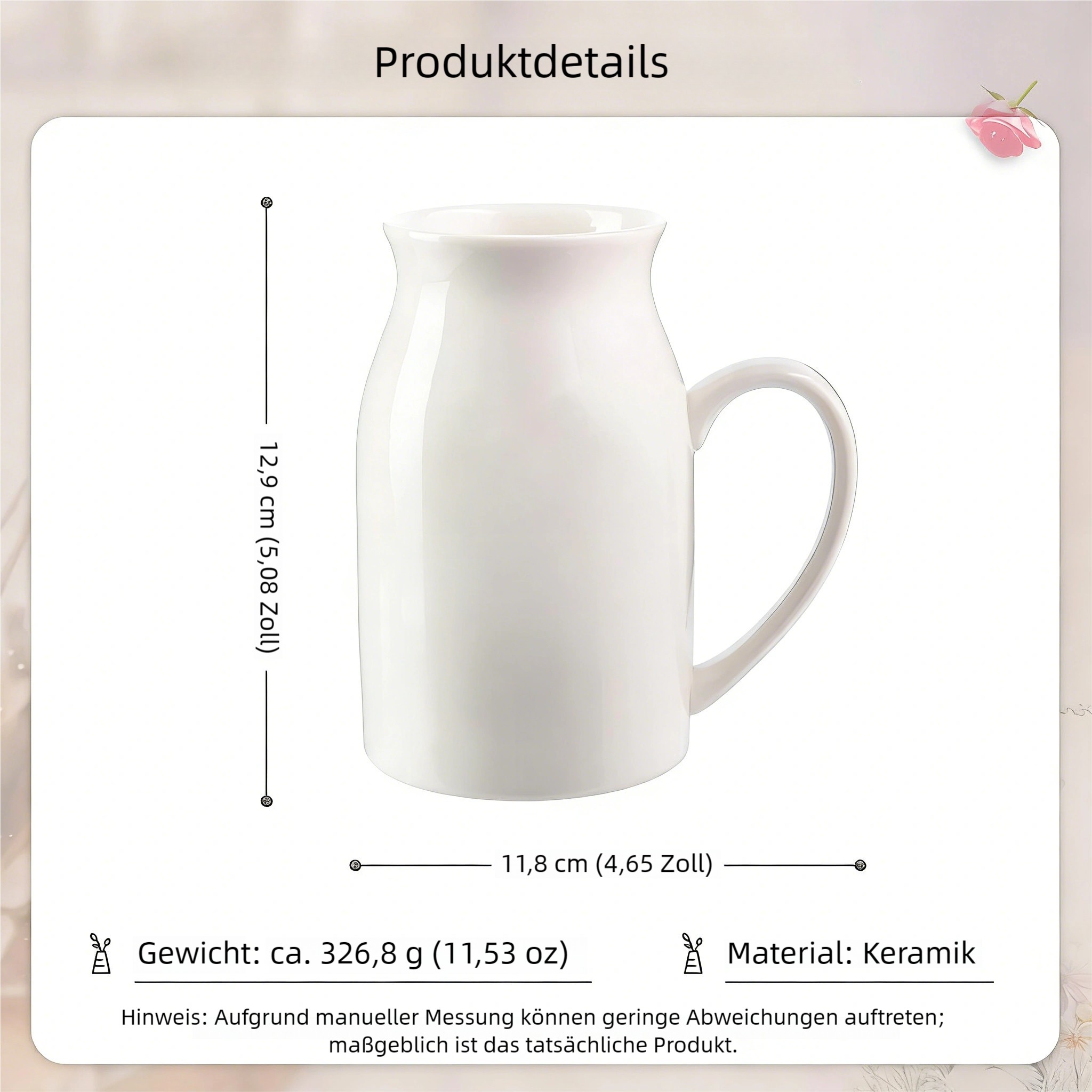 Personalisierte 2-12 Namen & Blumen- Zuerst Mama, Jetzt Oma- Familie Vase Geschenk für Mama/Oma 