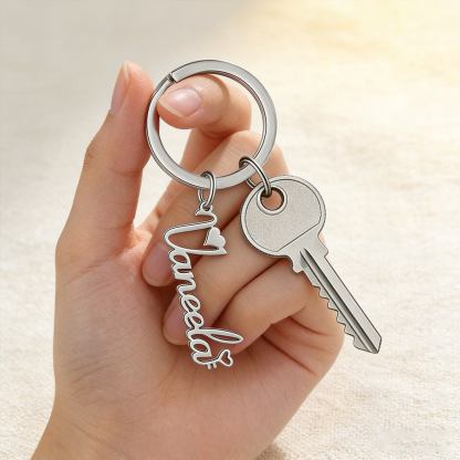 Personalisierte Name Schlüsselanhänger