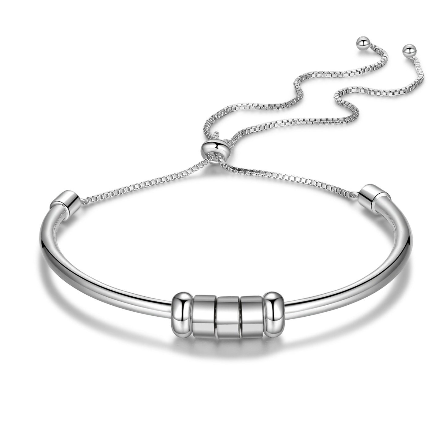 Personalisierte 3 Namen gebundenes Namensarmband