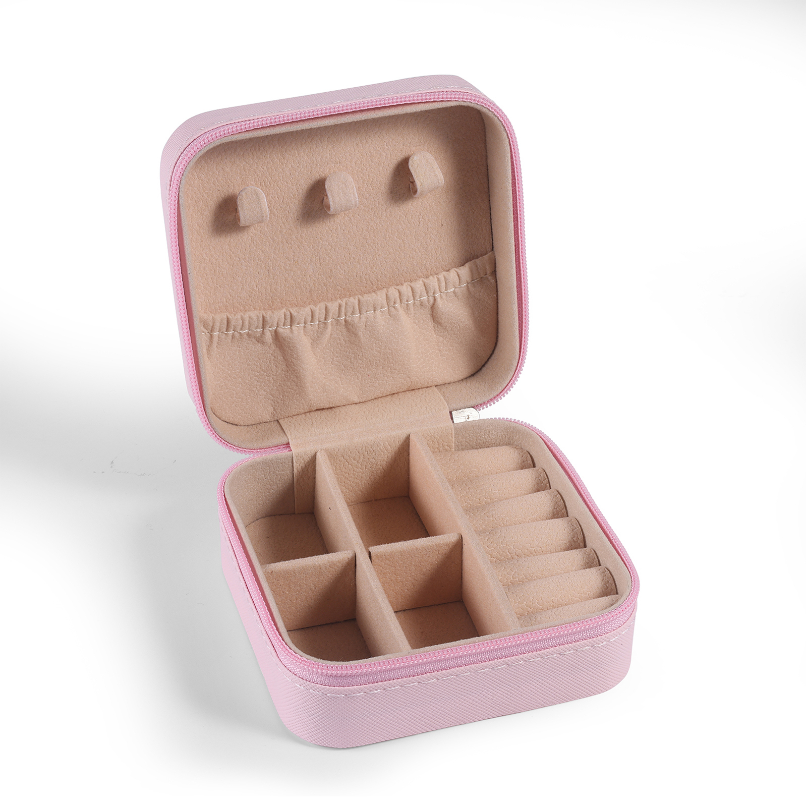 Personalisierbarer Name Pu Leder Regenbogen Kinder Schulanfang Geschenk Schmuckaufbewahrung Schmuckzubehör Aufbewahrungsbox für Schmuck