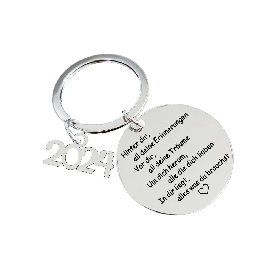 2024 ABI Schlüsselanhänge-In dir liegt, alles was du brauchst-Geschenke zum Abitur