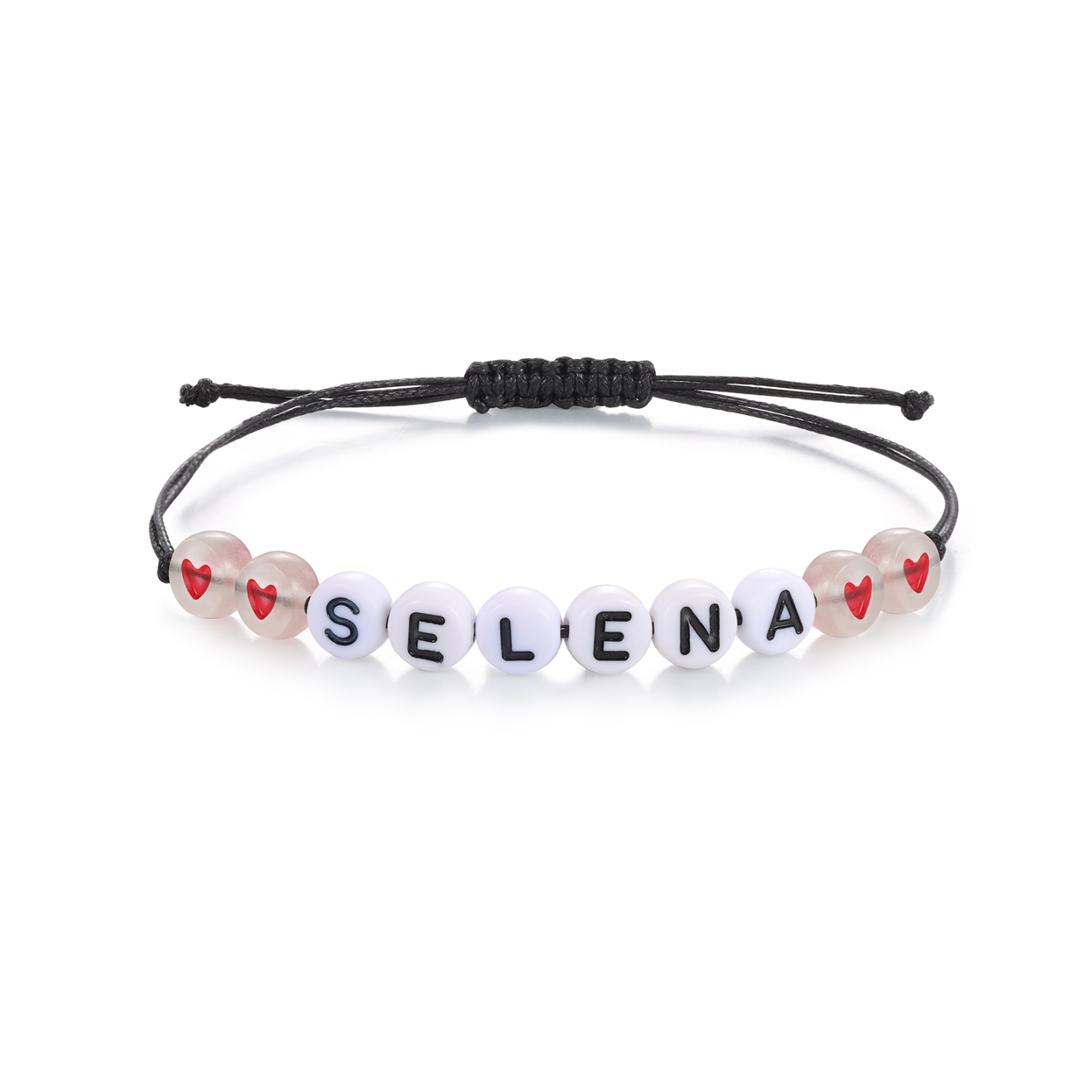 Personalisierter 1 Name Acryl Perle Handseil Armband