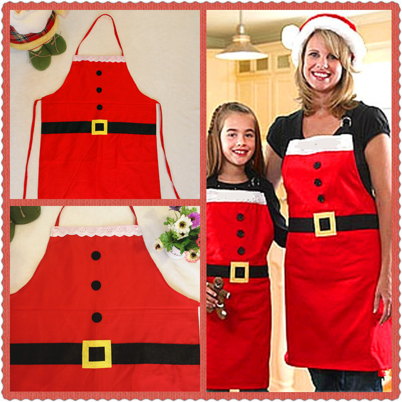 Weihnachtsschürzen im Santa-Design