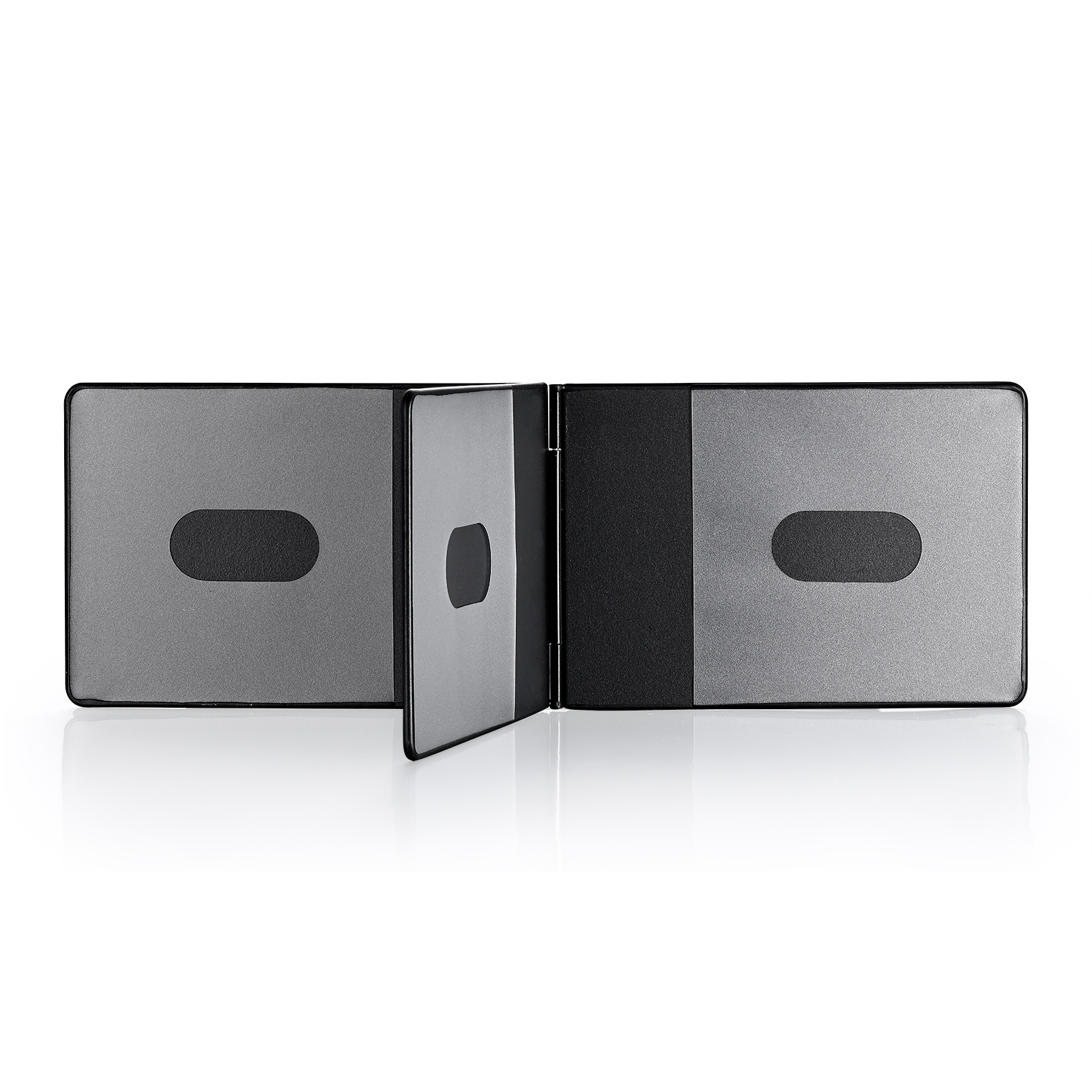 Herren Personalisierte Name & Buchstabe Kreditkarten Etui aus Metall in 3 Farben & 9 Stile