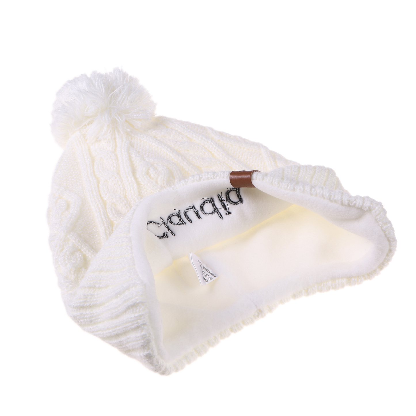 Personalisierbarer Name Strick Stickerei Beanie Mütze – In 4 Farben erhältlich für den perfekten Winterlook