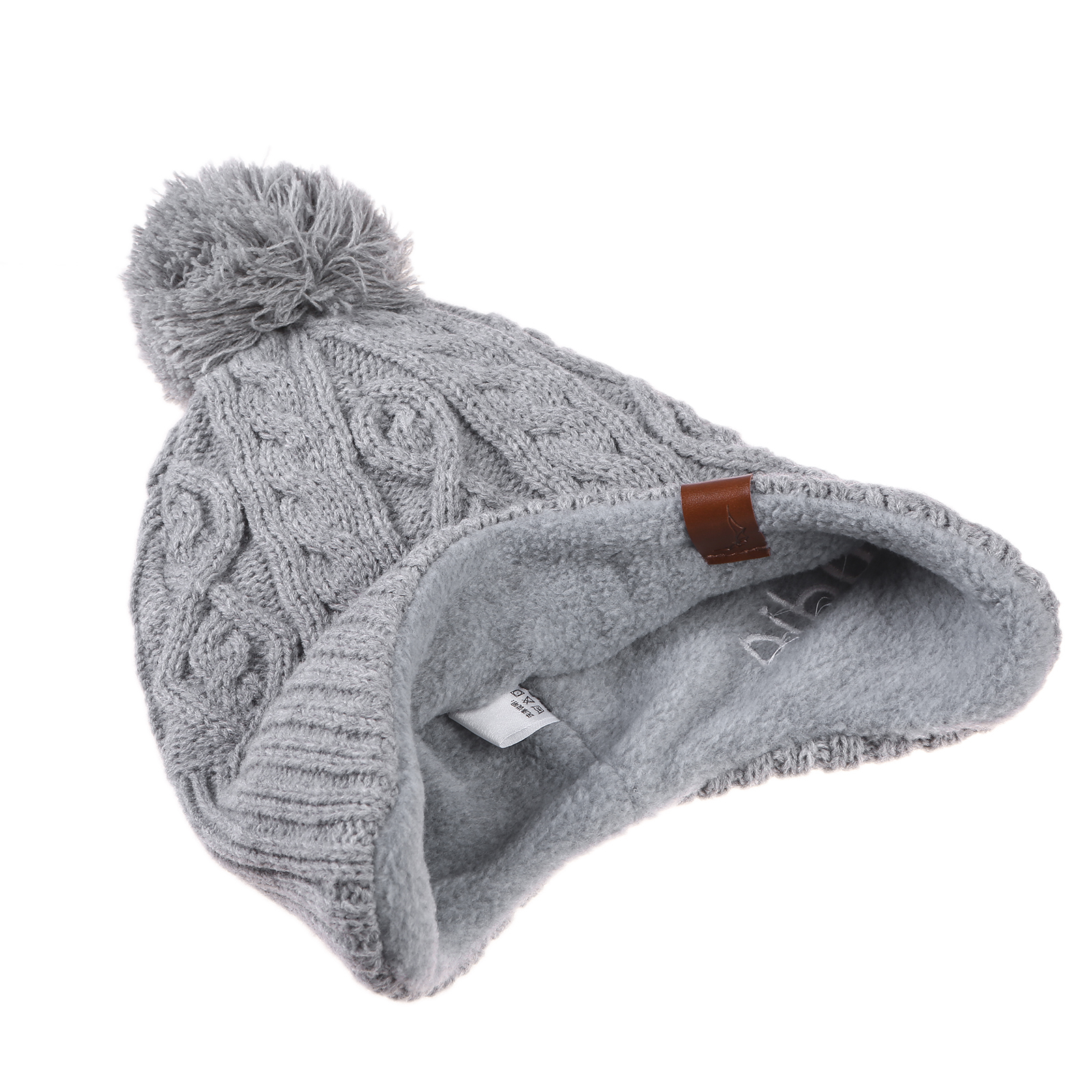 Personalisierbarer Name Strick Stickerei Beanie Mütze – In 4 Farben erhältlich für den perfekten Winterlook