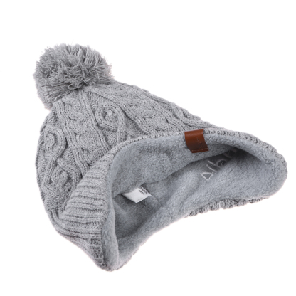 Personalisierbarer Name Strick Stickerei Beanie Mütze – In 4 Farben erhältlich für den perfekten Winterlook