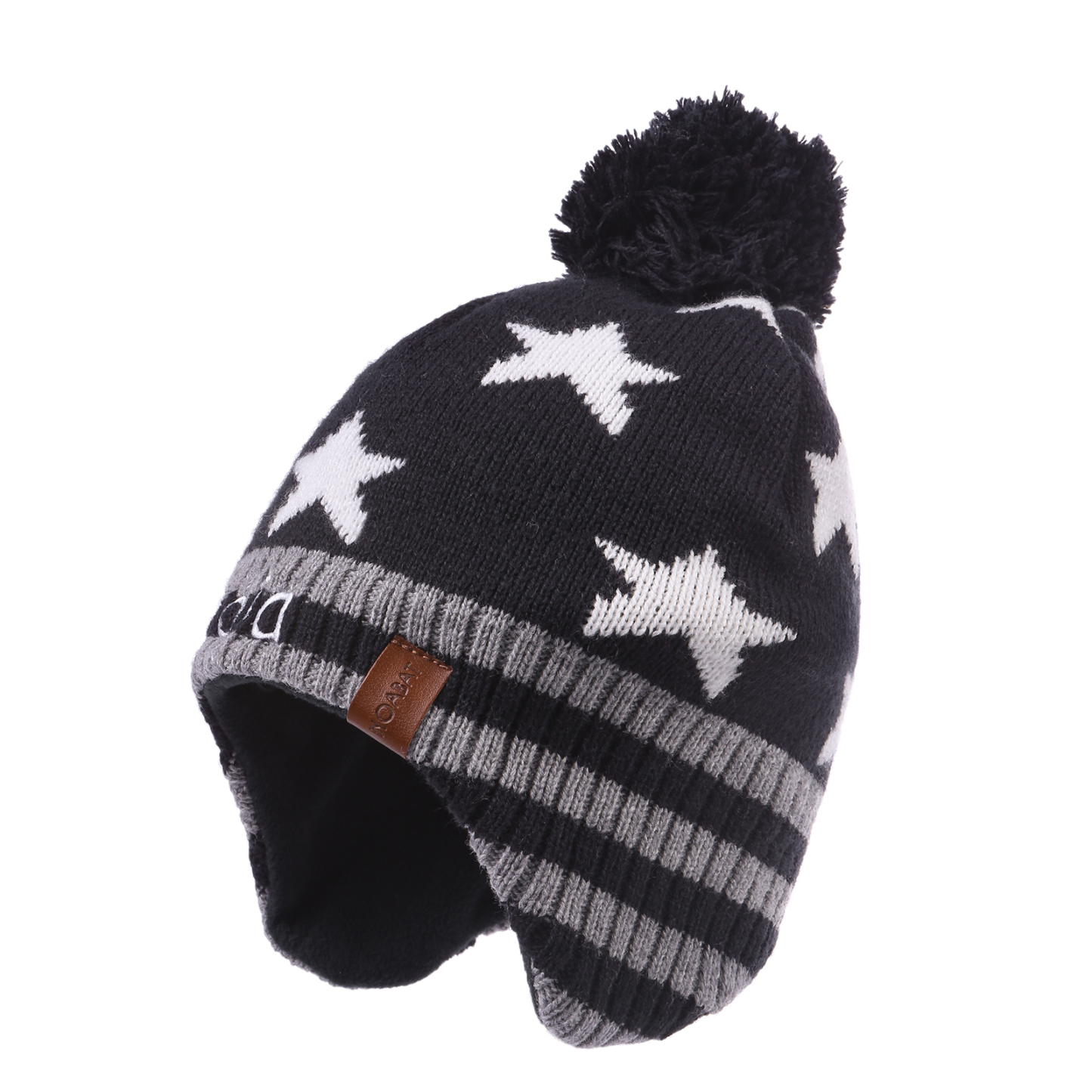 Personalisierbarer Name Strick Stickerei Beanie Mütze – In 4 Farben erhältlich für den perfekten Winterlook