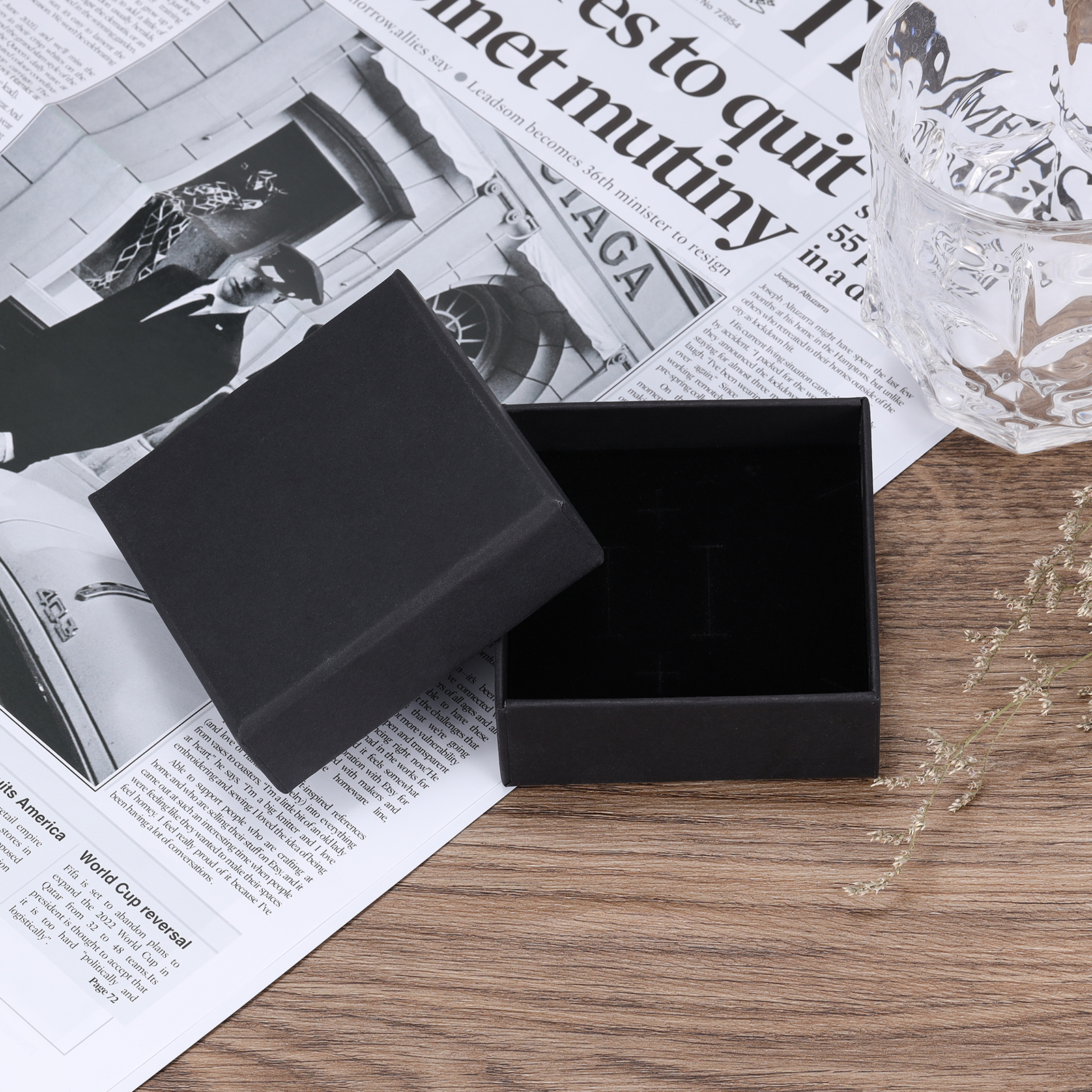 Personalisierte 1 Name Herz Halskette mit 1 Geburtsstein & Weihnachts-Geschenkkarte & GeschenkBox für Mama Mutter Geschenkkarte Set