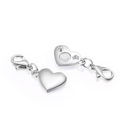 Personalisierte Herzkette mit Händen, Fotoprojektion, Geschenk für sie