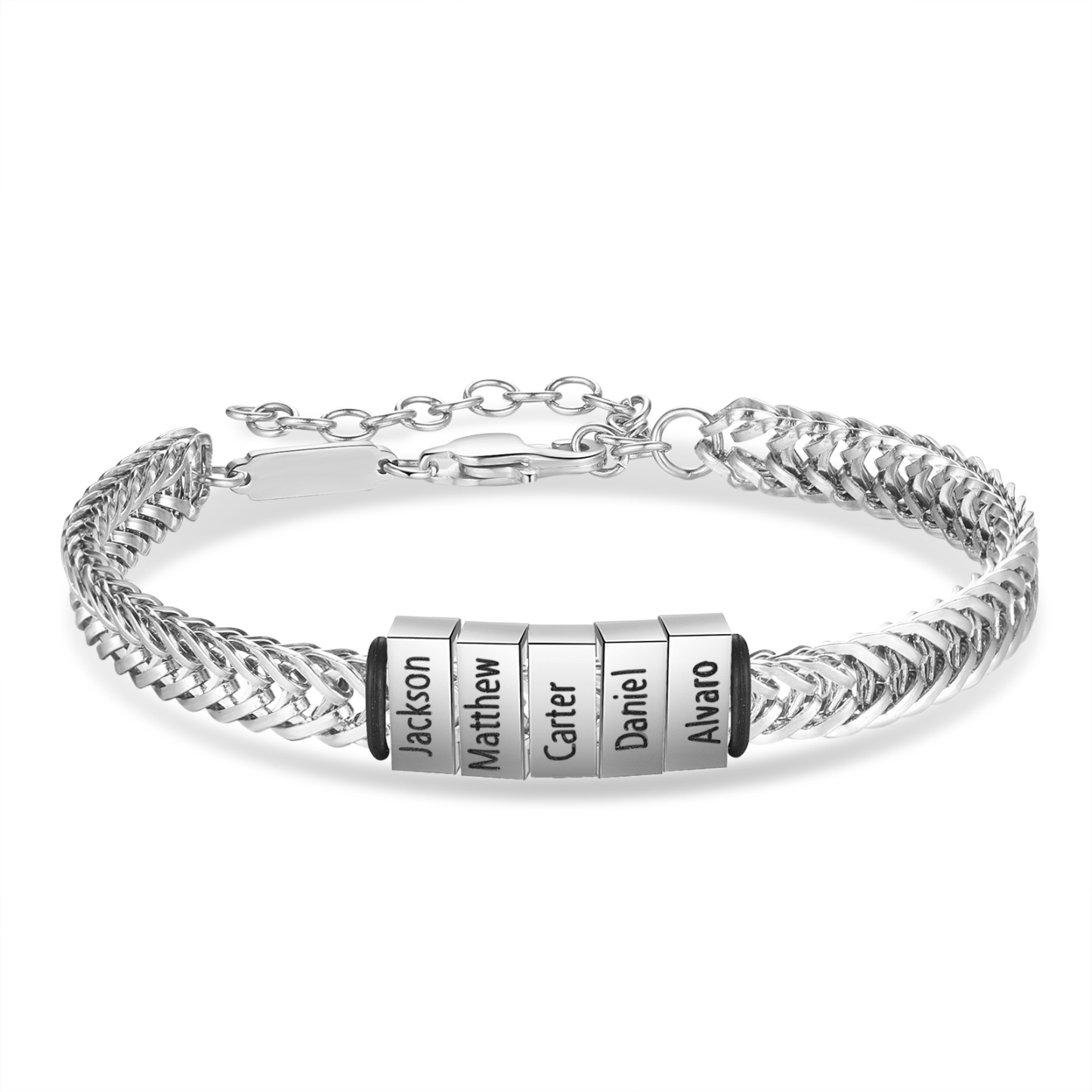 Kettenmachen Personalisiertes Foto Rund Projektion Armband mit Zirkonia Kette 25.89