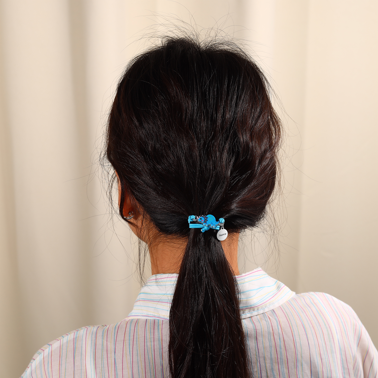 Personalisierter Name Dinos Gummiband Armband- Für das Schulkind-Schulanfang Geschenk mit Nachrichtenkarte