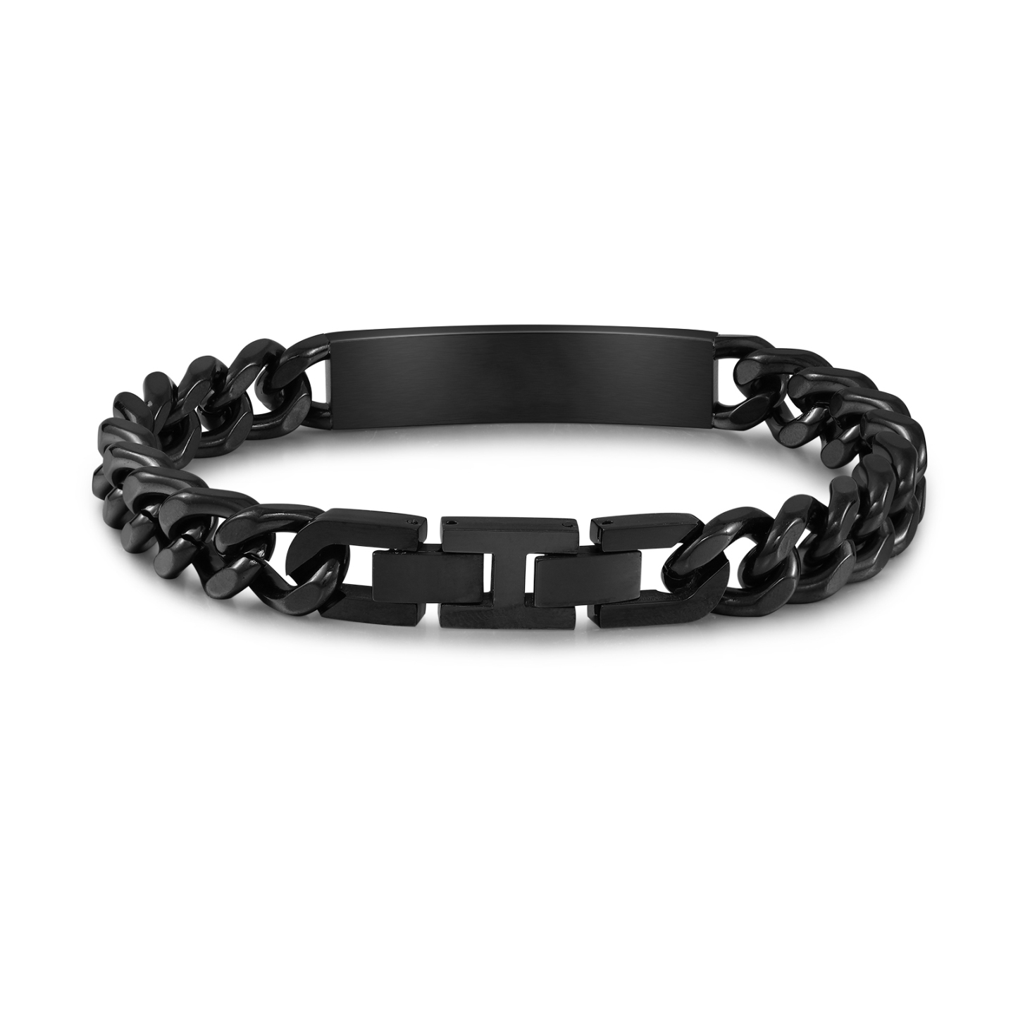 Herren Personalisiertes 1 Foto Edelstahl Augenfoto Armband