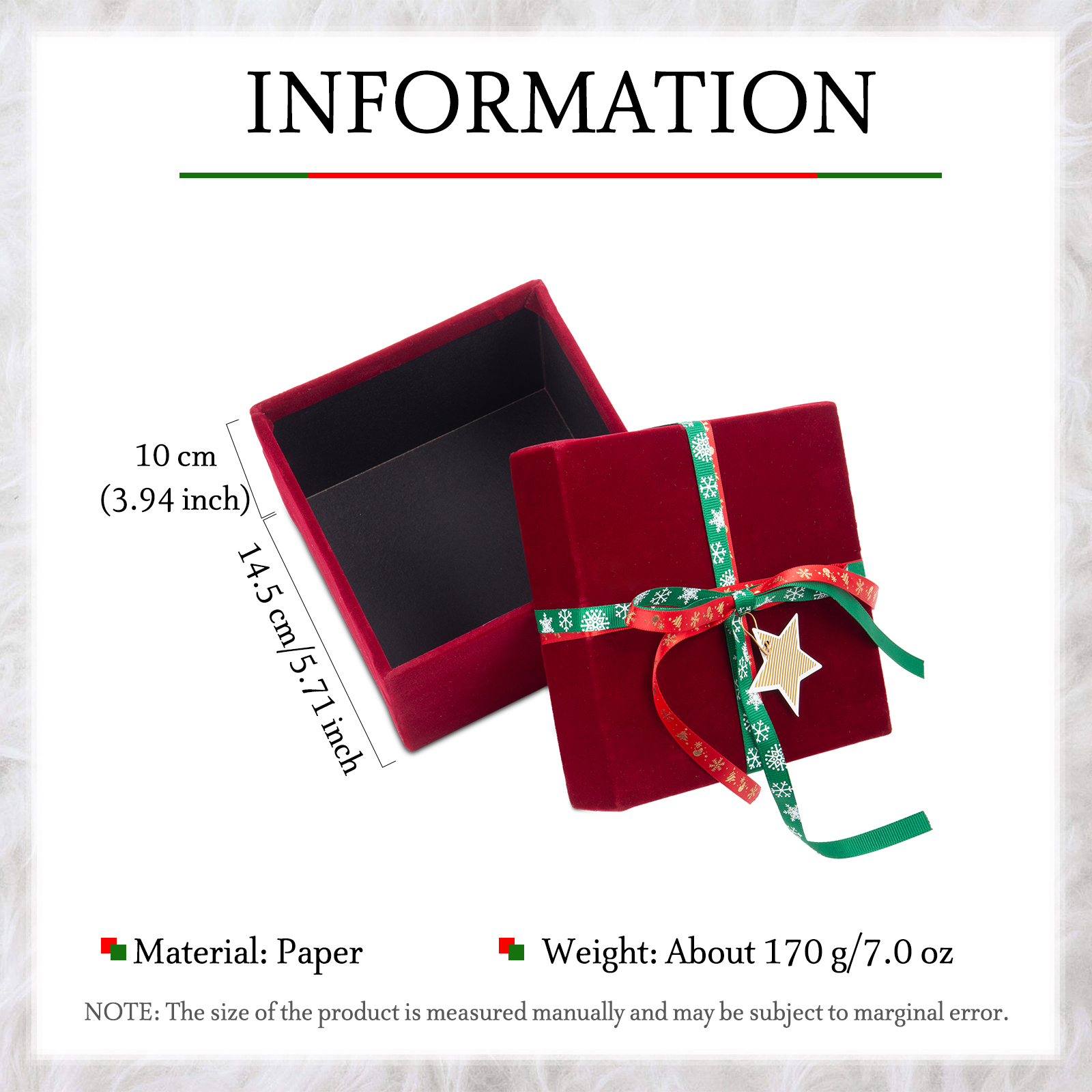 Ewige Rote Box Geschenkbox