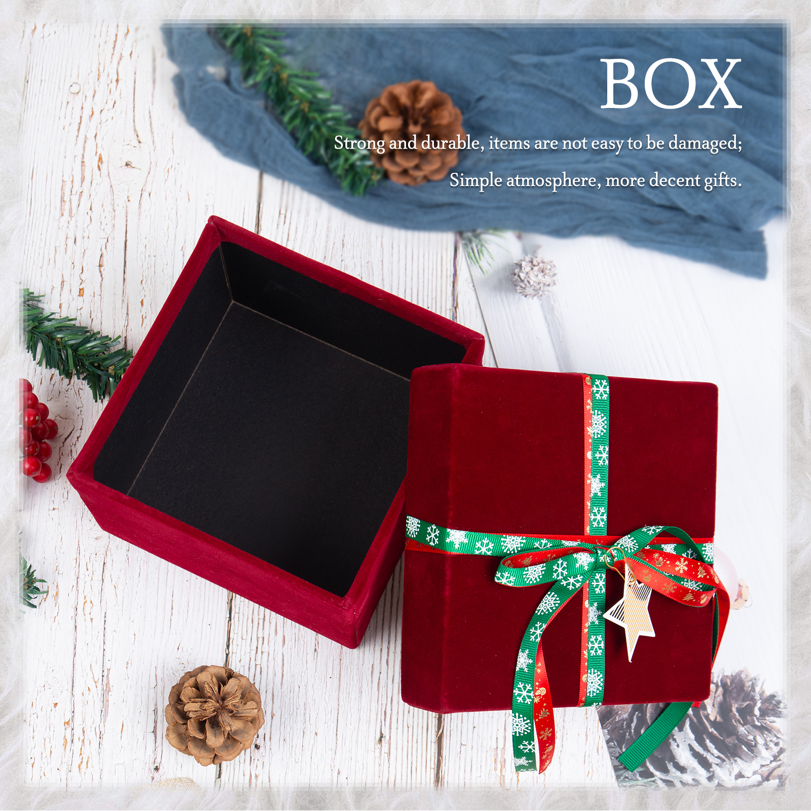 Ewige Rote Box Geschenkbox
