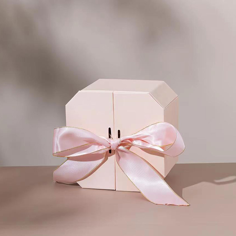 Rosa Exquisite Geschenkverpackung Geldbörse Geschenkbox