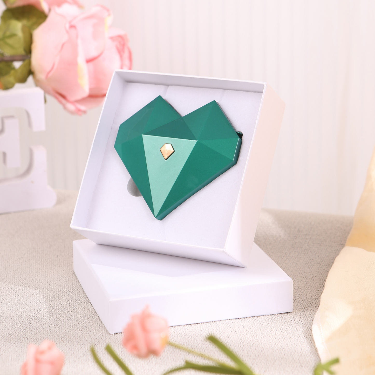 Ring-Drehbox-Schmuck Geschenkbox