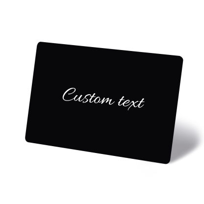 Personalisiertes Foto & Name & Buchstabe Herren Geldbörse & Foto & Text Schwarz-weiße Geldbörse Karte & Foto & 2 Texte Schlüsselanhänger Geschenkbox Set für Mann