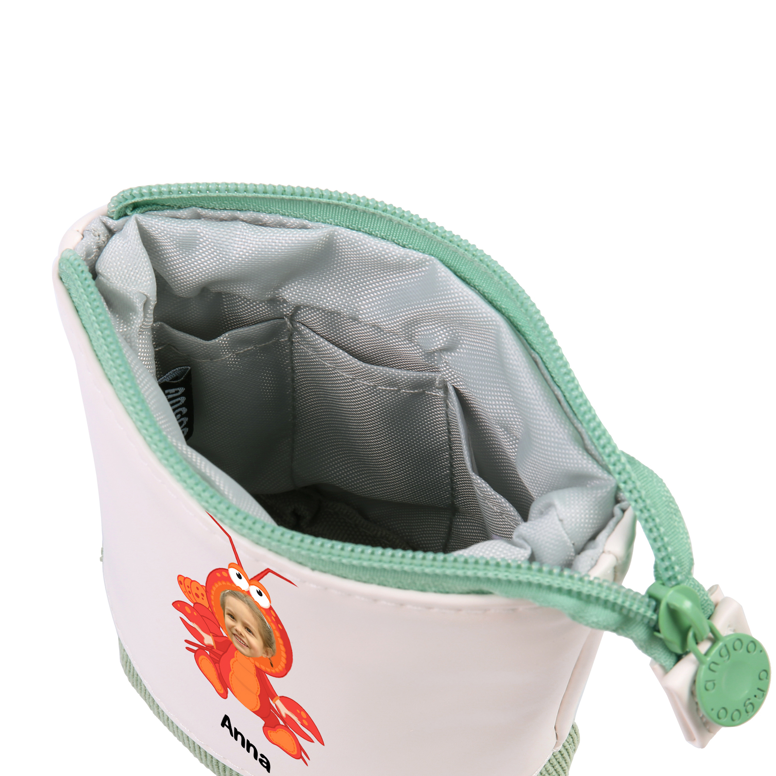 Personalisierbares Federmäppchen mit Foto und Name Praktisches Geschenk für Schulkinder