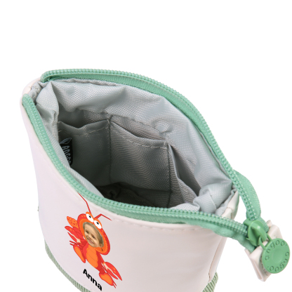 Personalisierbares Federmäppchen mit Foto und Name Praktisches Geschenk für Schulkinder