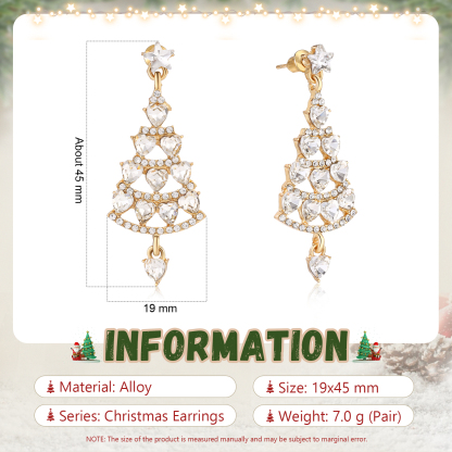 Weihnachtsbaum Ohrringe – Elegante Designs für die festliche Jahreszeit