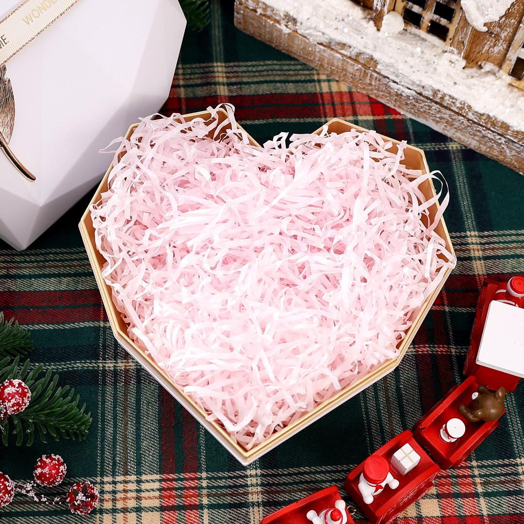 Elegante Damen Herz-Geschenkbox in Weiß/ Rosa/ Schwarz/ Rot