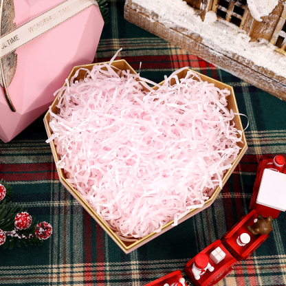 Elegante Damen Herz-Geschenkbox in Weiß/ Rosa/ Schwarz/ Rot