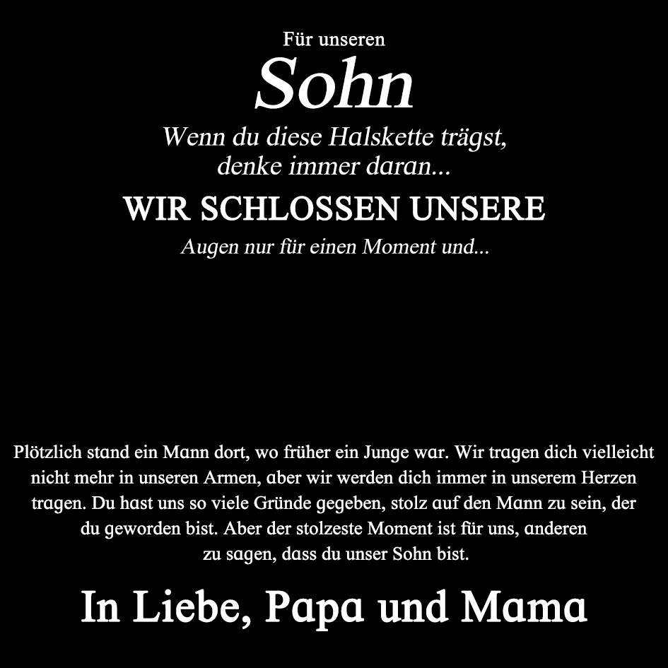 Personalisierte 2 Namen & Text Kommunion Kreuz Halskette & Nachrichtenkarte & Box Geschenkkarte Set für Sohn
