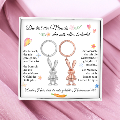 Eine liebevolle und berührende Karte für Paar/Love - Du bist der Mensch, der mir alles bedeutet