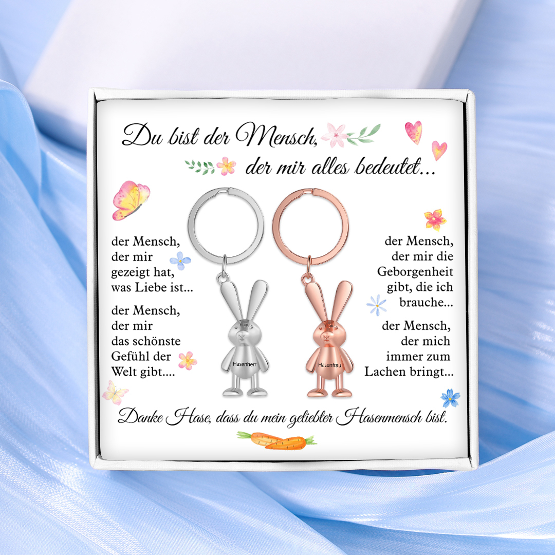 Eine liebevolle und berührende Karte für Paar/Love - Du bist der Mensch, der mir alles bedeutet