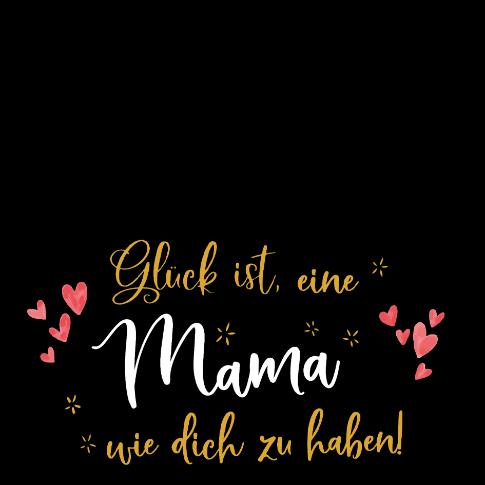 Karte für Mutter -Glück ist eine Mama wie dich zu haben