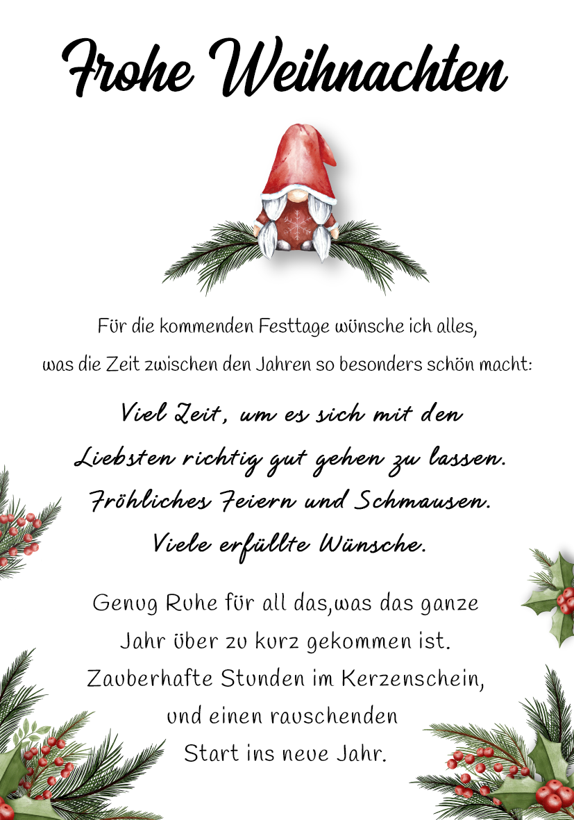 Weihnachtskarte