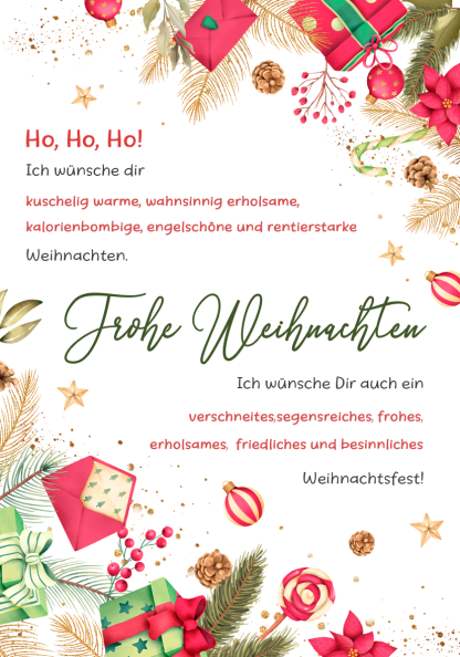 Weihnachtskarte