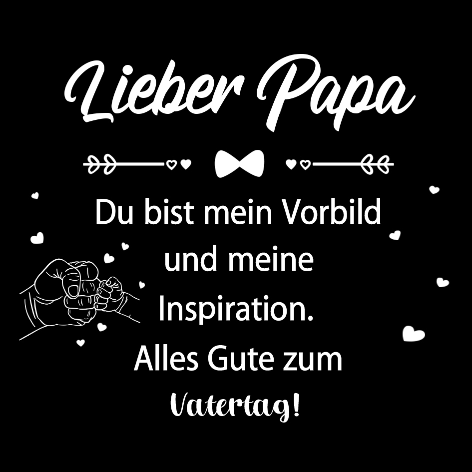 Geschenkkarte Set mit Box & Nachrichtenkarte-An meinen PAPA