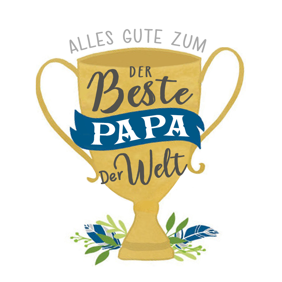 Karte für Vater - Danke für alles- Geschenk Karte zum Vatertag